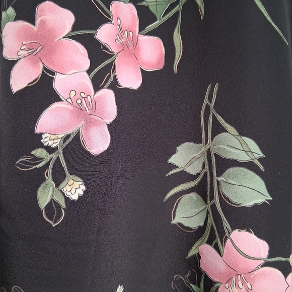 Vintage Maggie Sweet Pink 3 Piece Outfit.  Jacket, Slacks & Floral Blouse - Picture 9 of 9